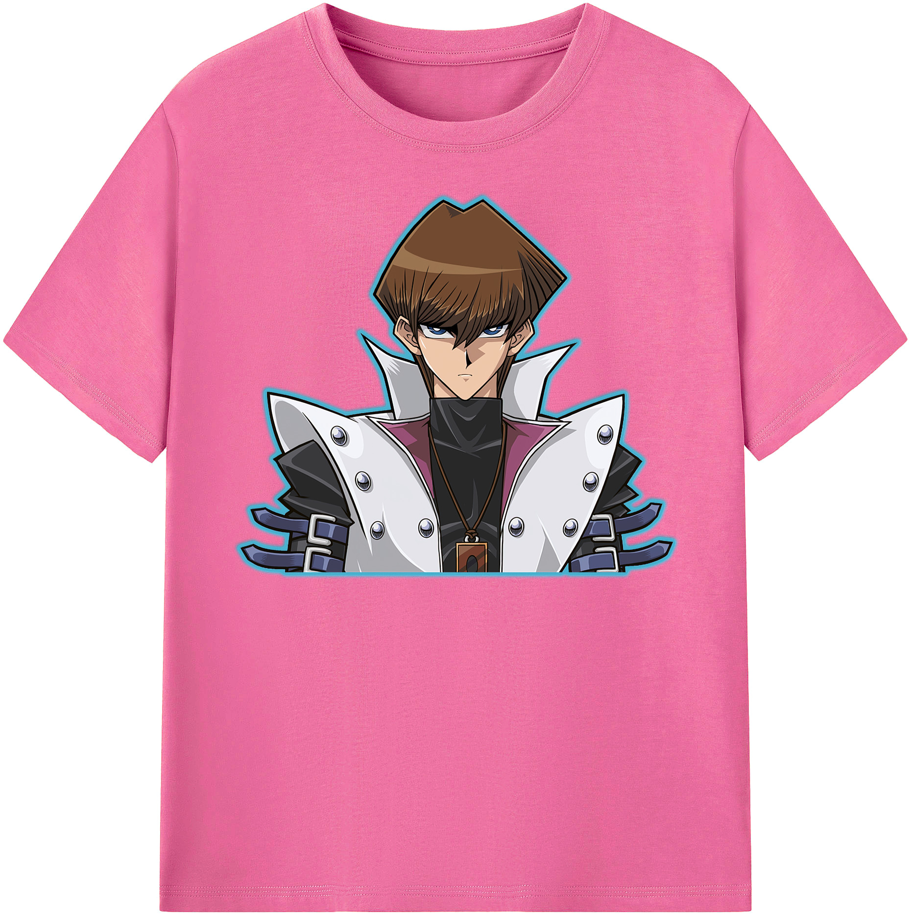 （画像用） 遊☆戯☆王 Yu-Gi-Oh! レディースカジュアルプリントTシャツ（綿100％）